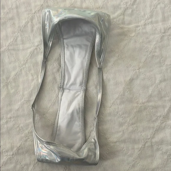 Holographic Silver Bikini Bottom - Picture 3 of 6